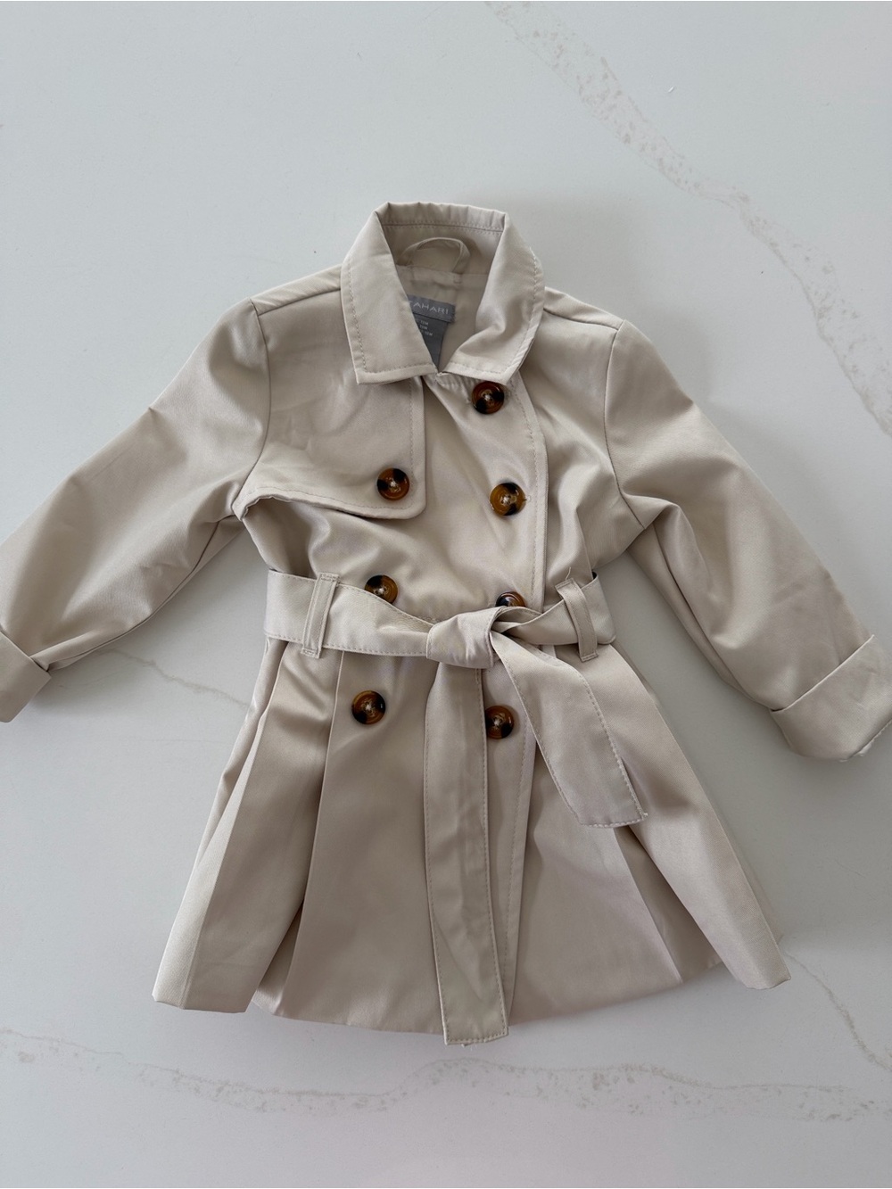 Toddler Trench Coat with Belt